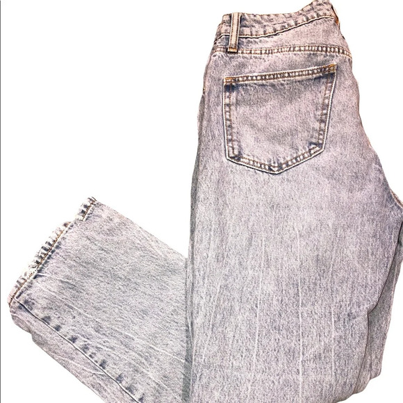 ZARA size 6 distressed MOM jeans - Picture 3 of 9